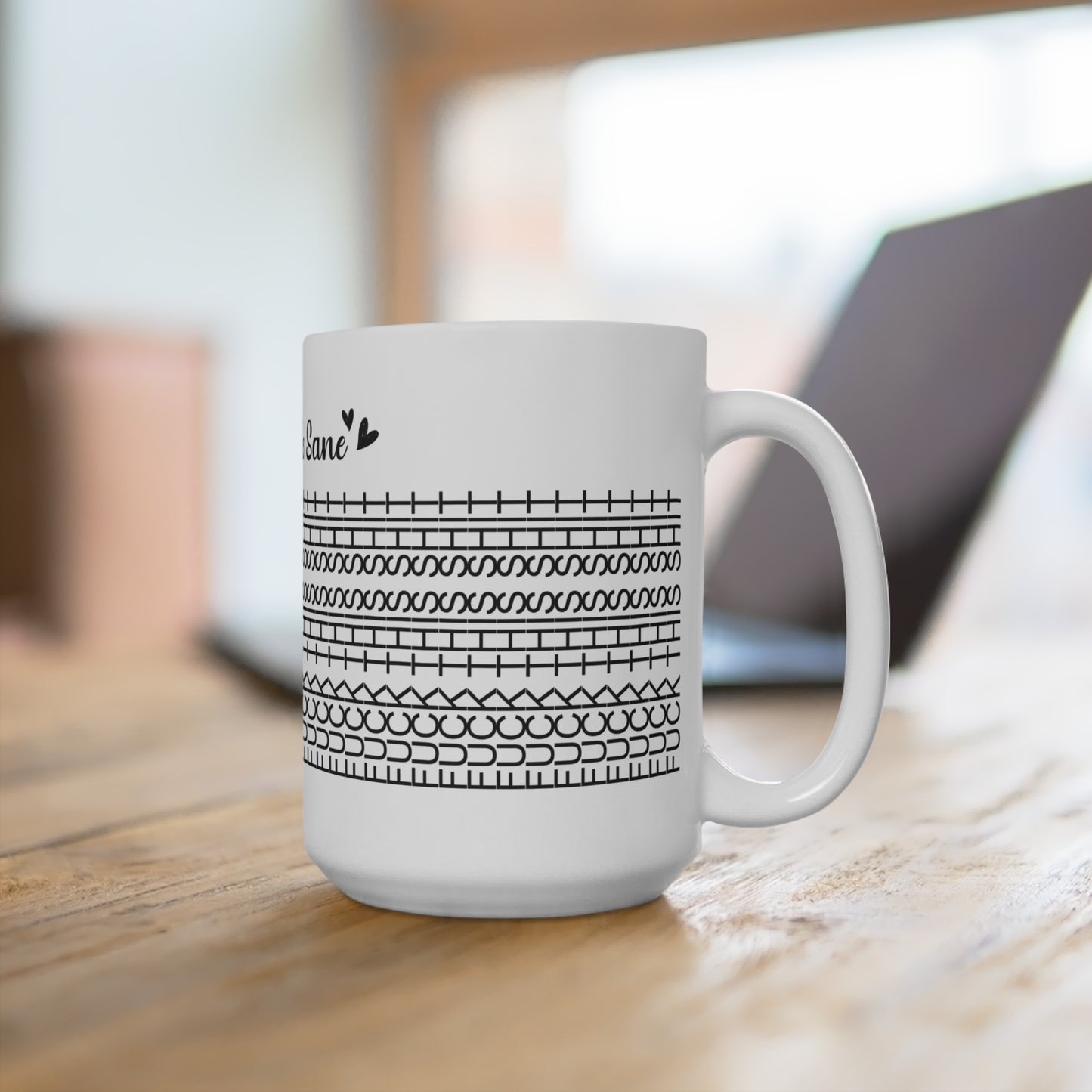 You Keep Me Sane Mug | Cute Coffee Cup for Stress Relief