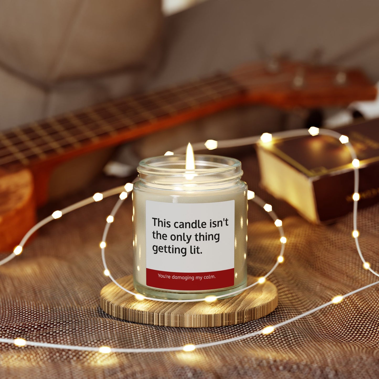 Not the Only Thing Getting Lit Sarcastic Candle - 9 Available Scents Novelty Jar Candle (4oz/9oz)