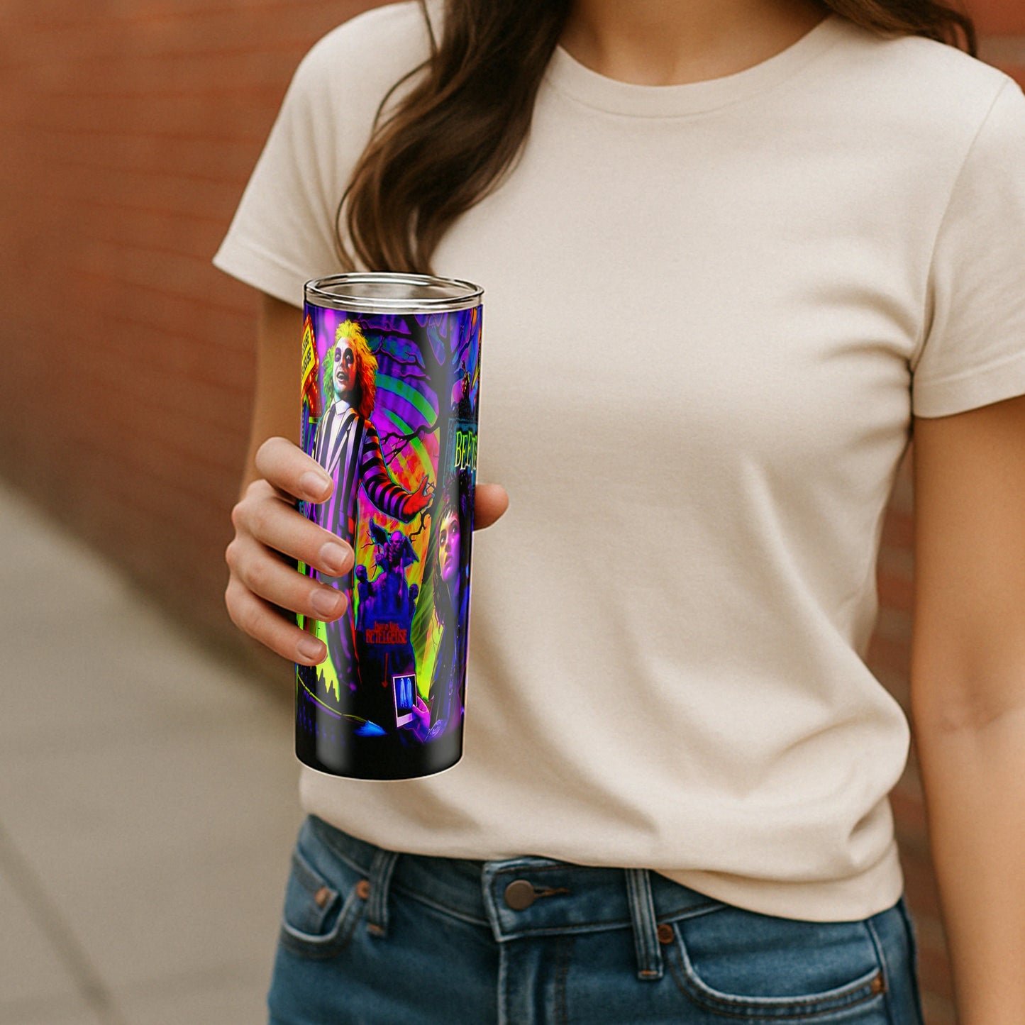 Beetlejuice Tumbler