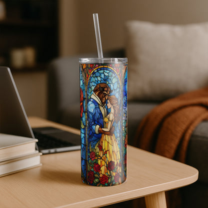 Beauty and the Beast - Stained Glass Classic