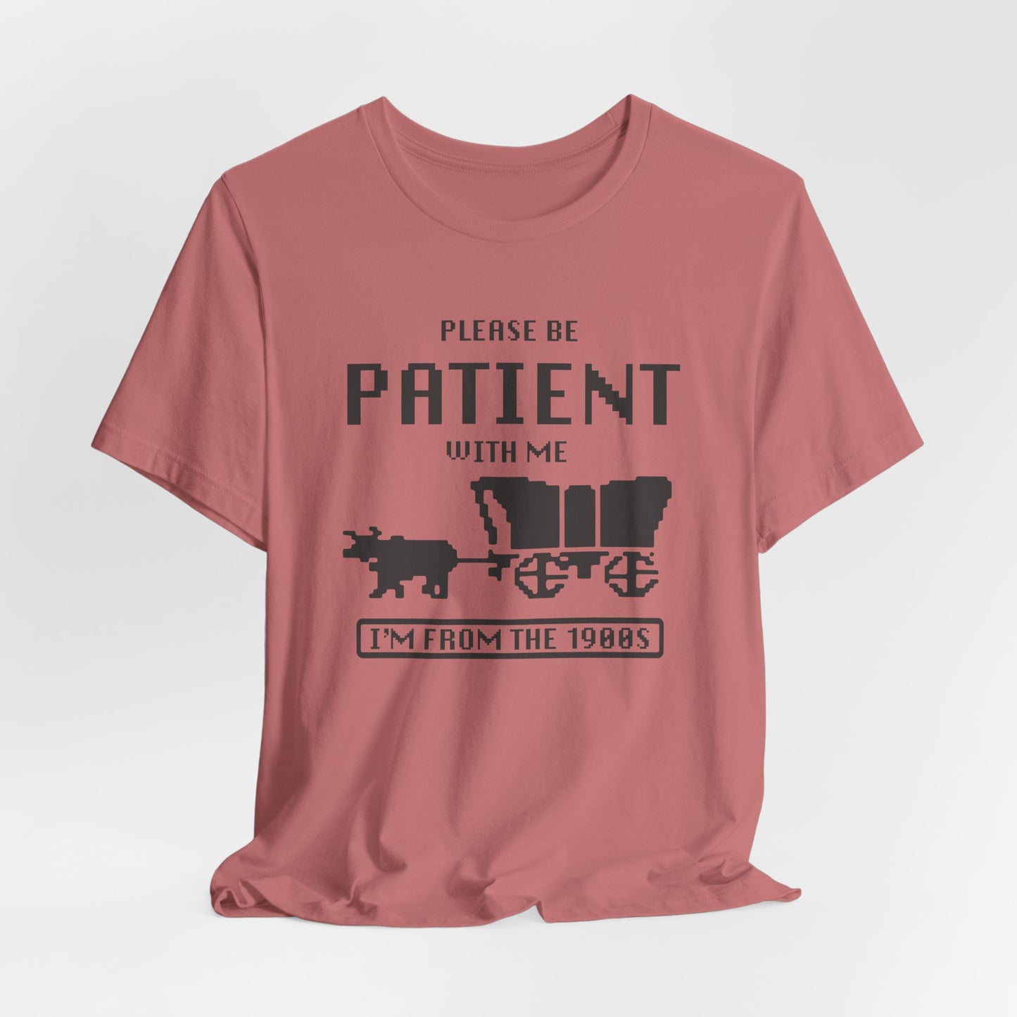 Please Be Patient with Me, I'm from the 1900s Retro Gamer Quote Tee, Vintage 1980s T-Shirt
