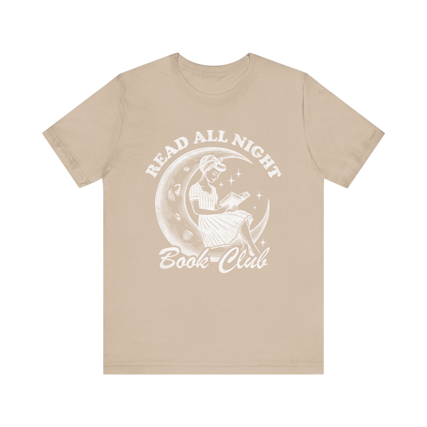 Read All Night Book Club Bookish T-shirt, Gift for Book Lovers