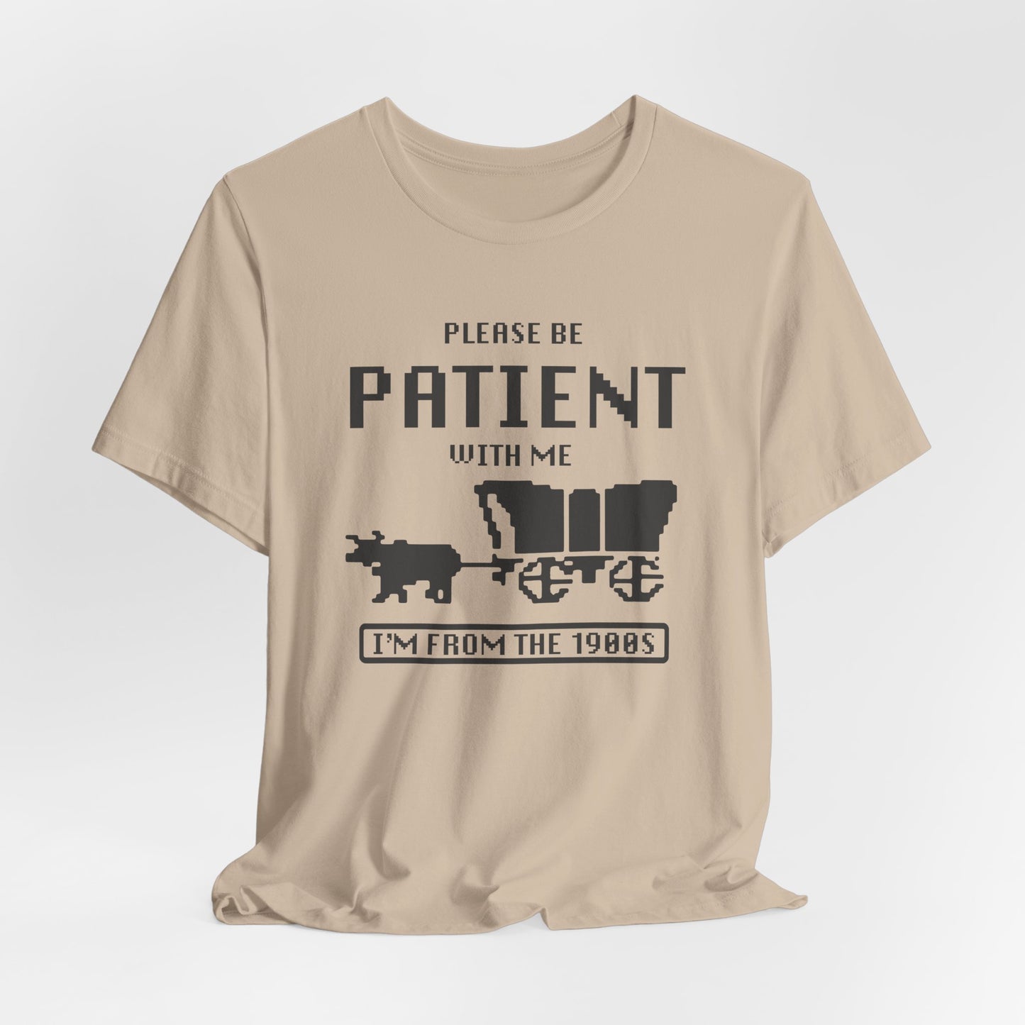 Please Be Patient with Me, I'm from the 1900s Retro Gamer Quote Tee, Vintage 1980s T-Shirt