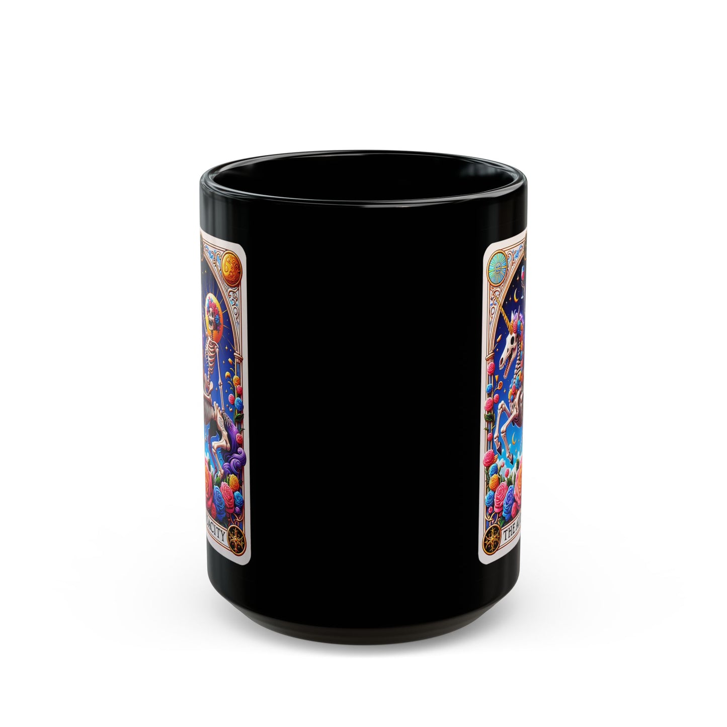 Sarcastic Tarot Card Coffee Mug - The Audacity
