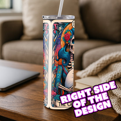 Crazy Cat Lady - Sarcastic Tarot Card Tumbler