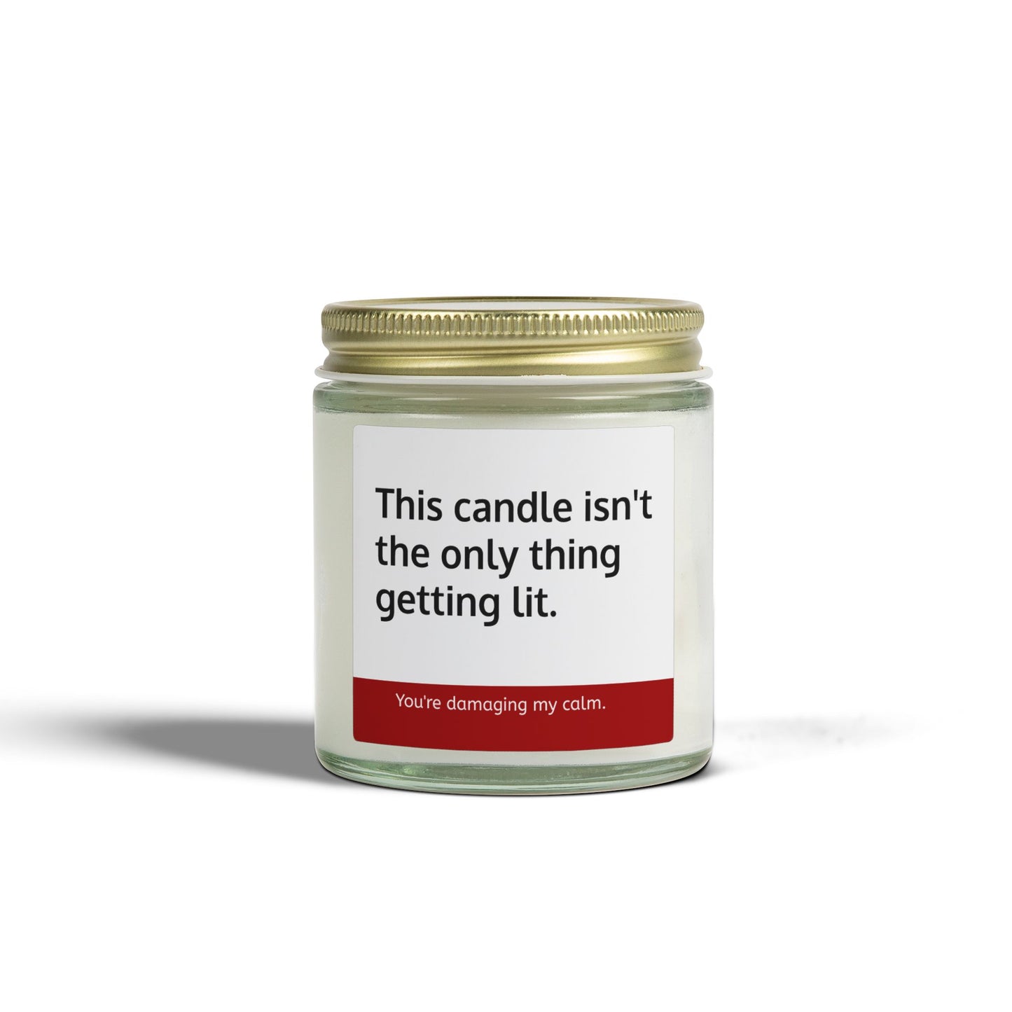 Not the Only Thing Getting Lit Sarcastic Candle - 9 Available Scents Novelty Jar Candle (4oz/9oz)