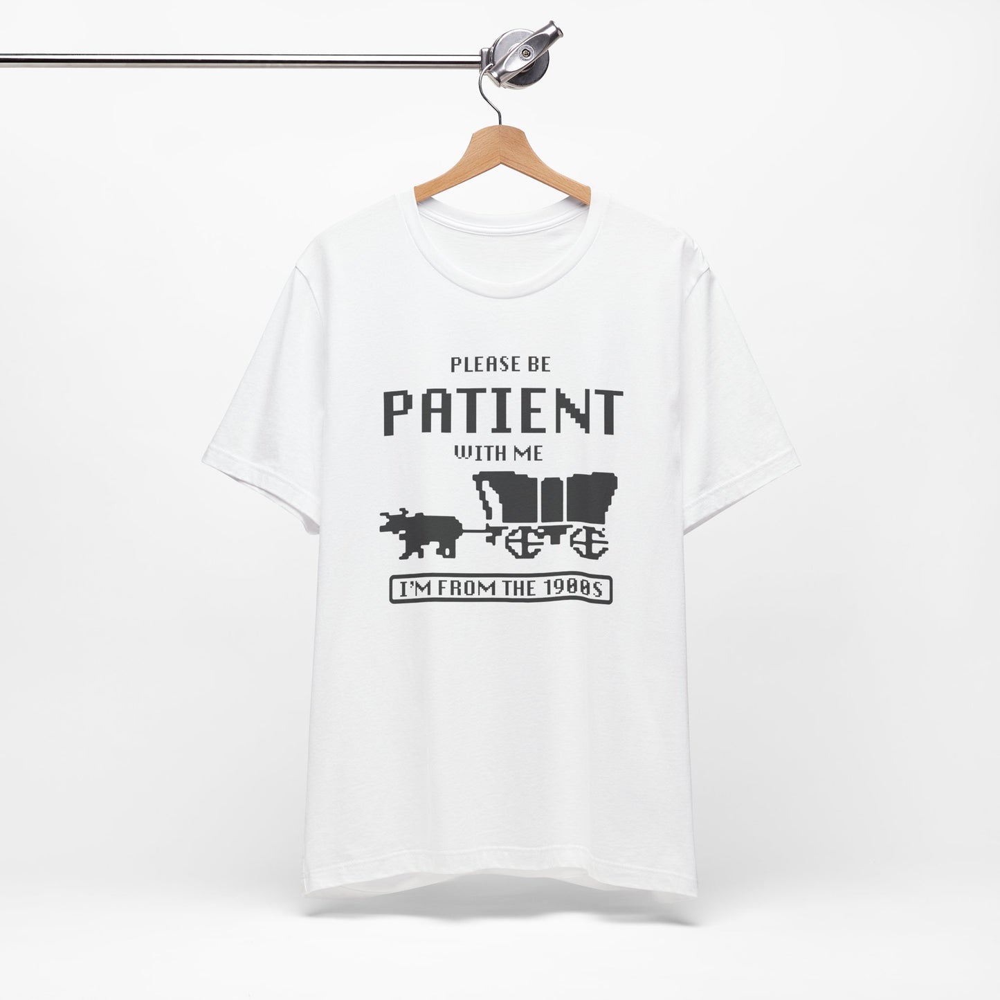 Please Be Patient with Me, I'm from the 1900s Retro Gamer Quote Tee, Vintage 1980s T-Shirt