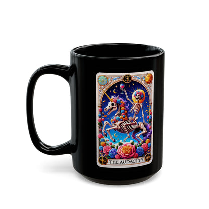 Sarcastic Tarot Card Coffee Mug - The Audacity
