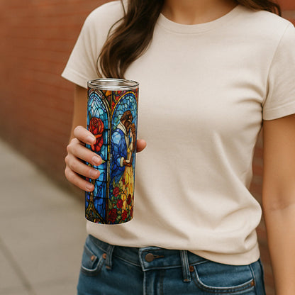 Beauty and the Beast - Stained Glass Classic