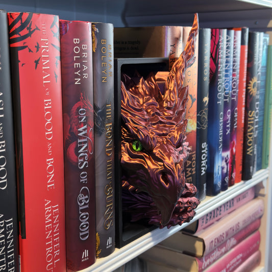 Inferno Dragon Book Nook