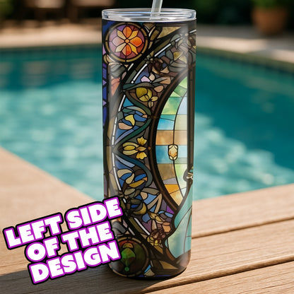 Anna Tumbler - Stained Glass Portrait Edition