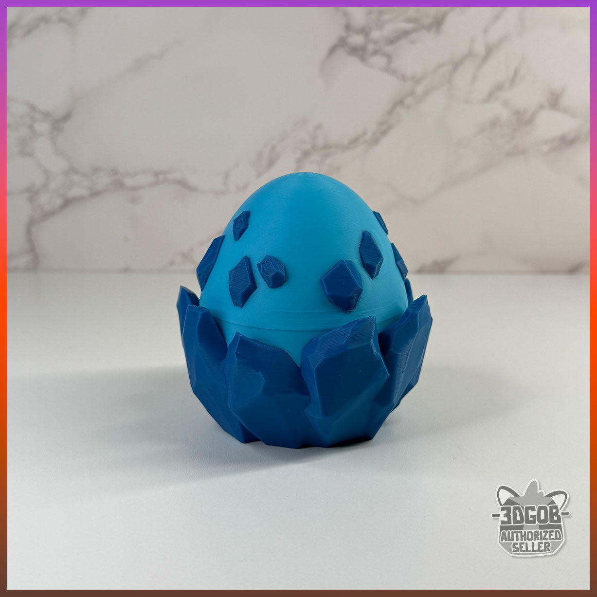 Blue Crystal Egg