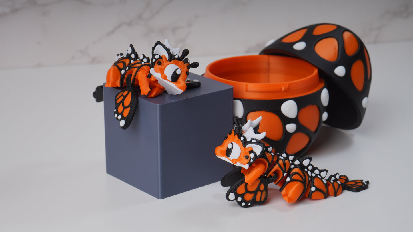 Flutter-fang - Articulated Mini Dragon