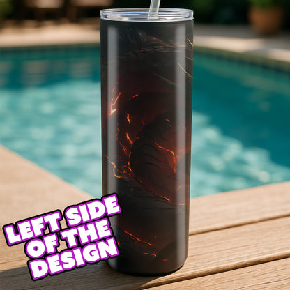 Fire Serpent – Emberborn Tumbler