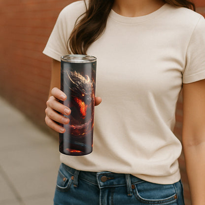 Fire Serpent – Emberborn Tumbler