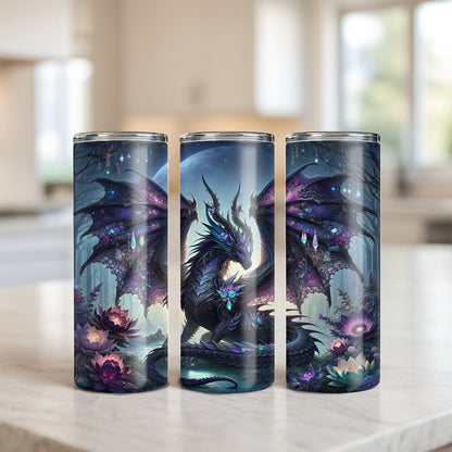 Lacy Gemston Dragon Tumbler