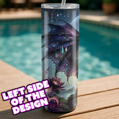 Lacy Gemston Dragon Tumbler