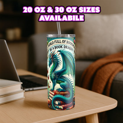 Green Book Dragon Tumbler