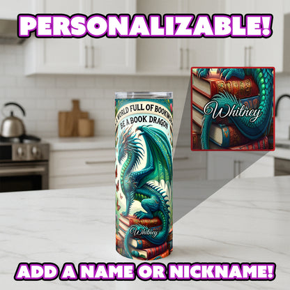 Green Book Dragon Tumbler
