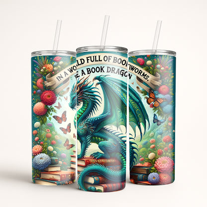 Green Book Dragon Tumbler