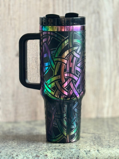 Celtic Knot 40oz Engraved Tumbler