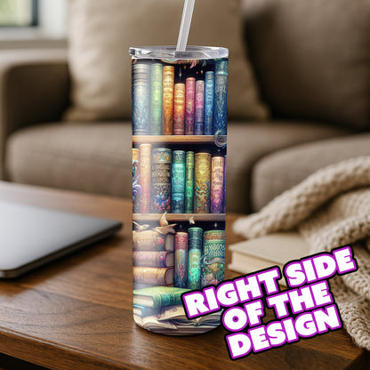 Just One More Chapter Bookish Tumbler