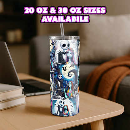 Jack and Sally - Eternal Love Tumbler