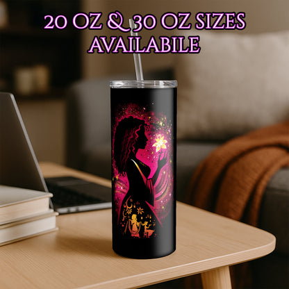 Mother Gothel - Shadow Lit Personalizable Tumbler