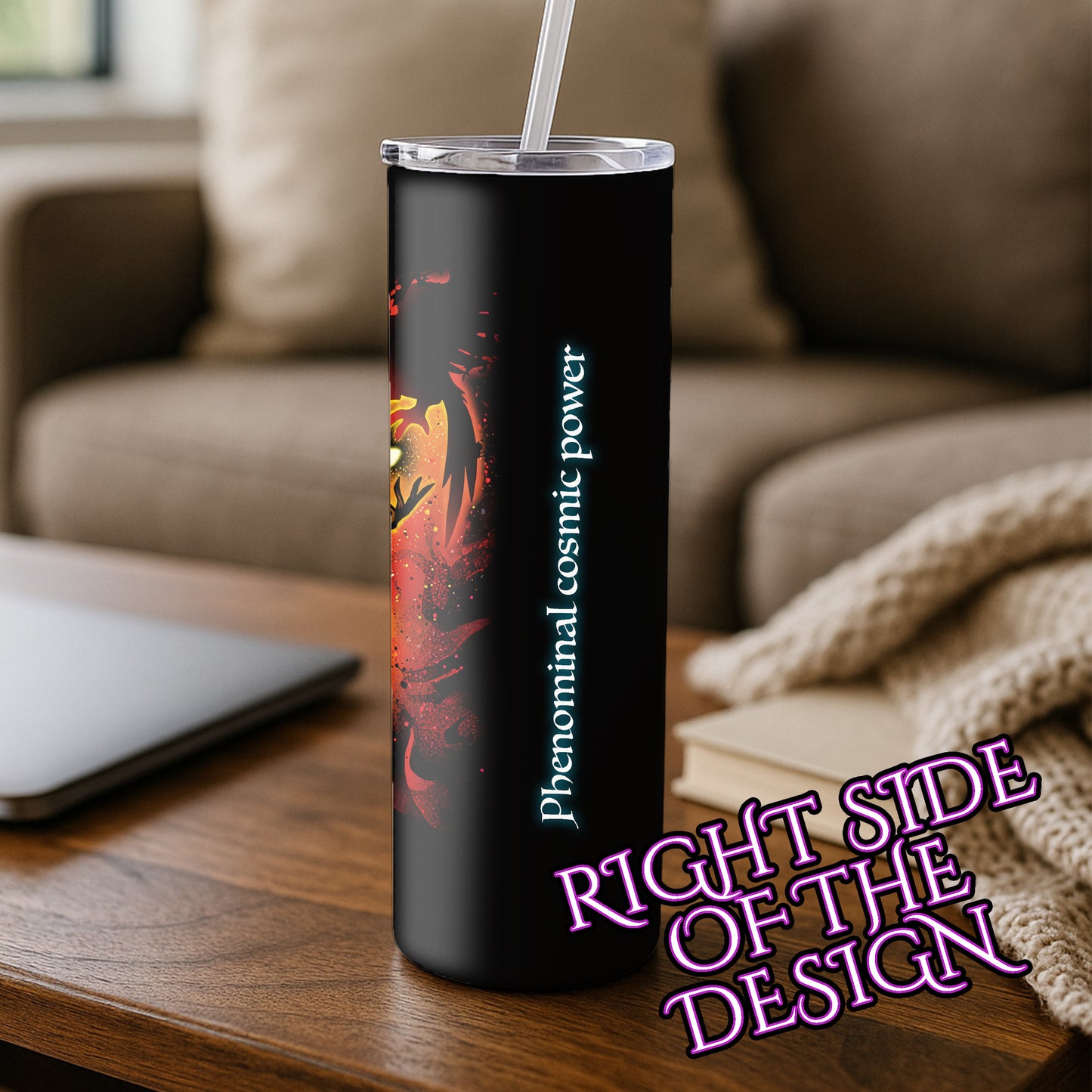 Jafar Phenomenal Cosmic Power - Shadow Lit Personalizable Tumbler