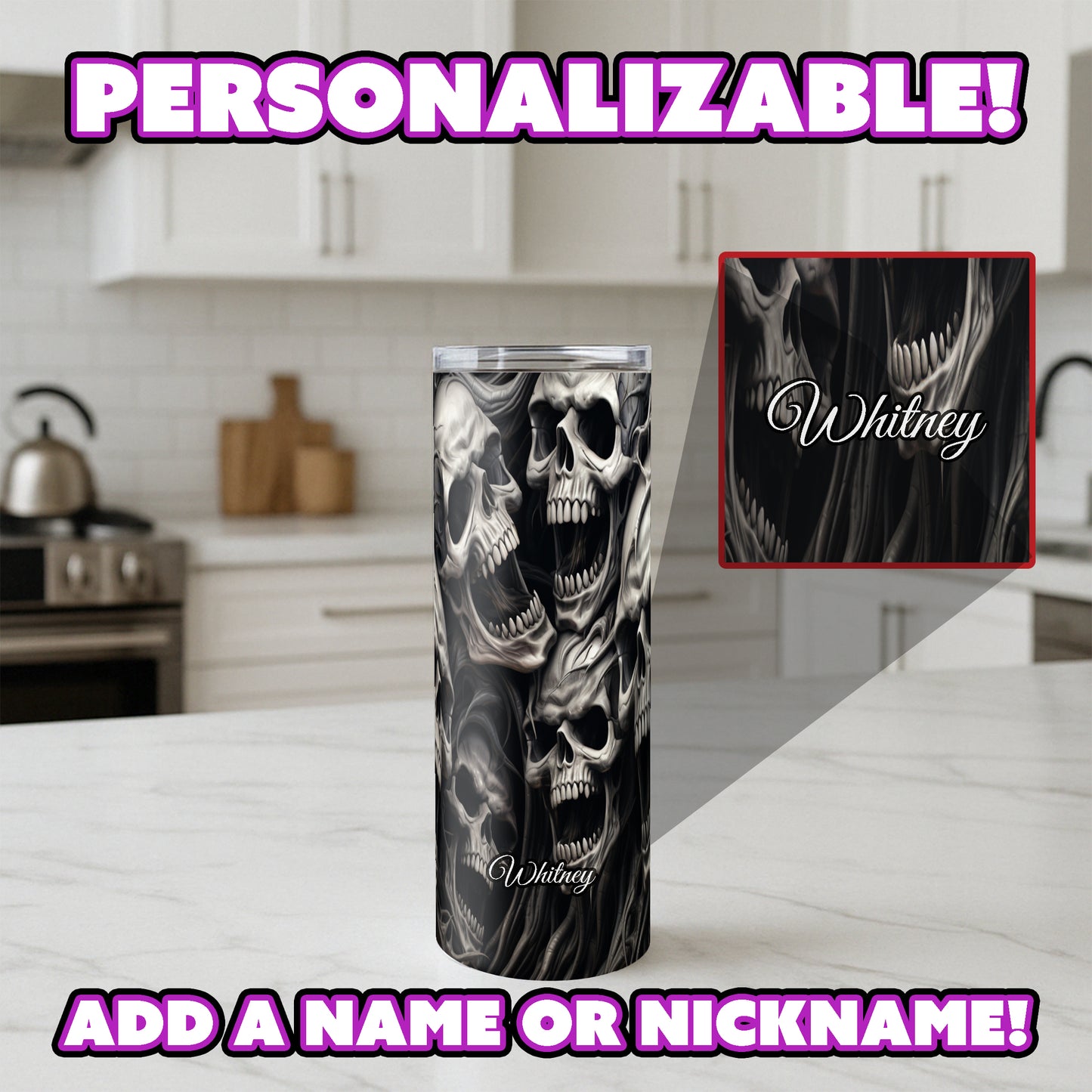 Scream Chamber Tumbler