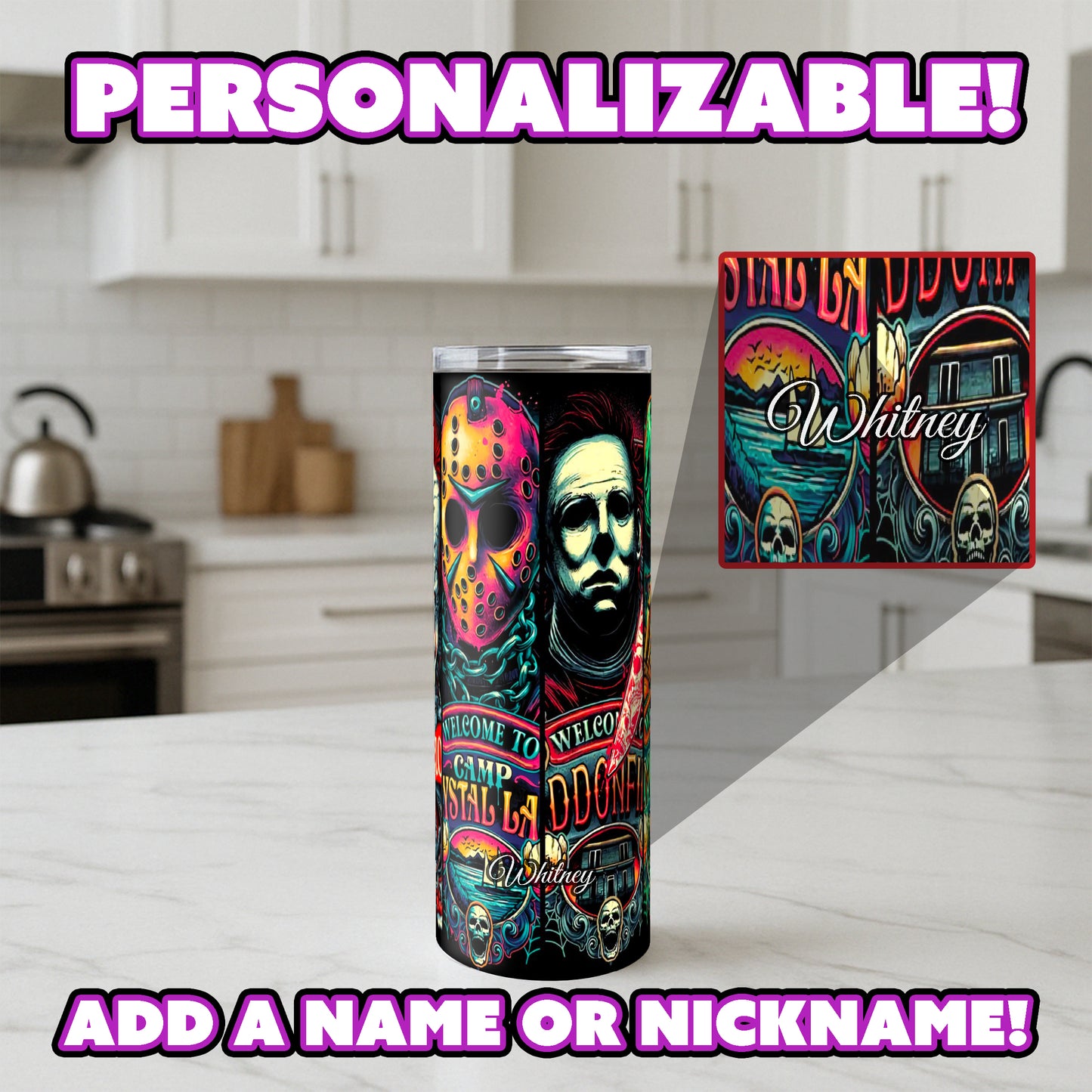 Killer Neighborhood Watch Tumbler