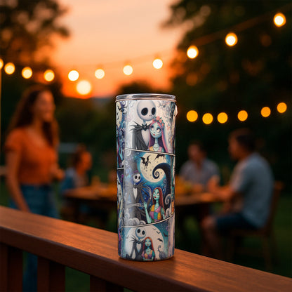 Jack and Sally - Eternal Love Tumbler