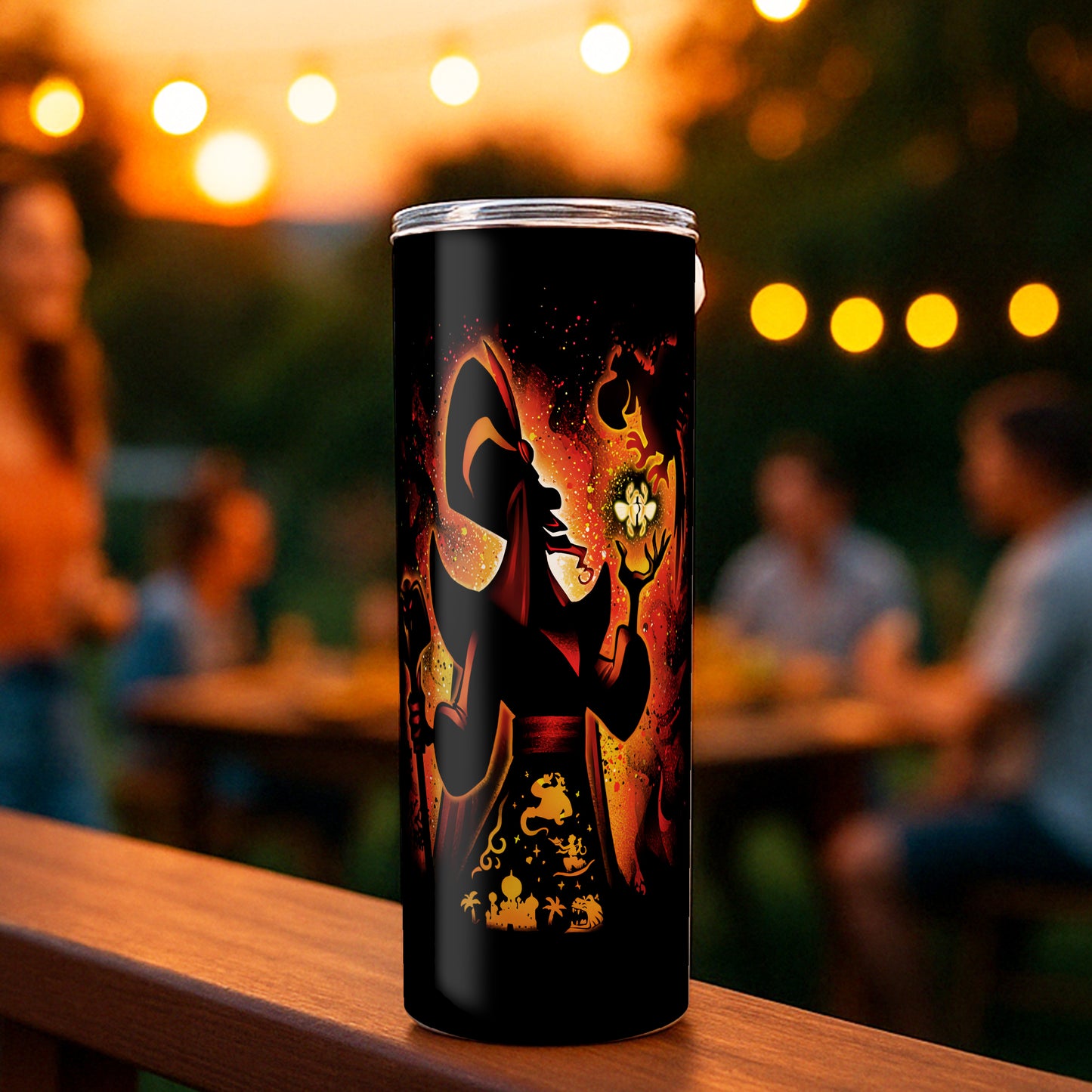 Jafar Phenomenal Cosmic Power - Shadow Lit Personalizable Tumbler