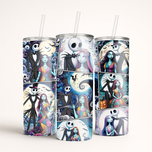 Jack and Sally - Eternal Love Tumbler