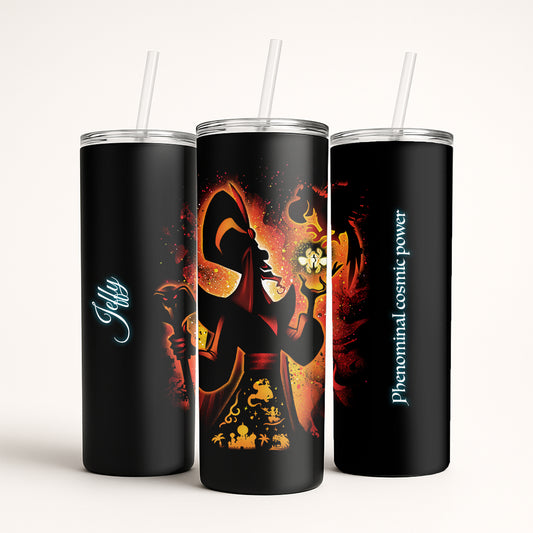 Jafar Phenomenal Cosmic Power - Shadow Lit Personalizable Tumbler