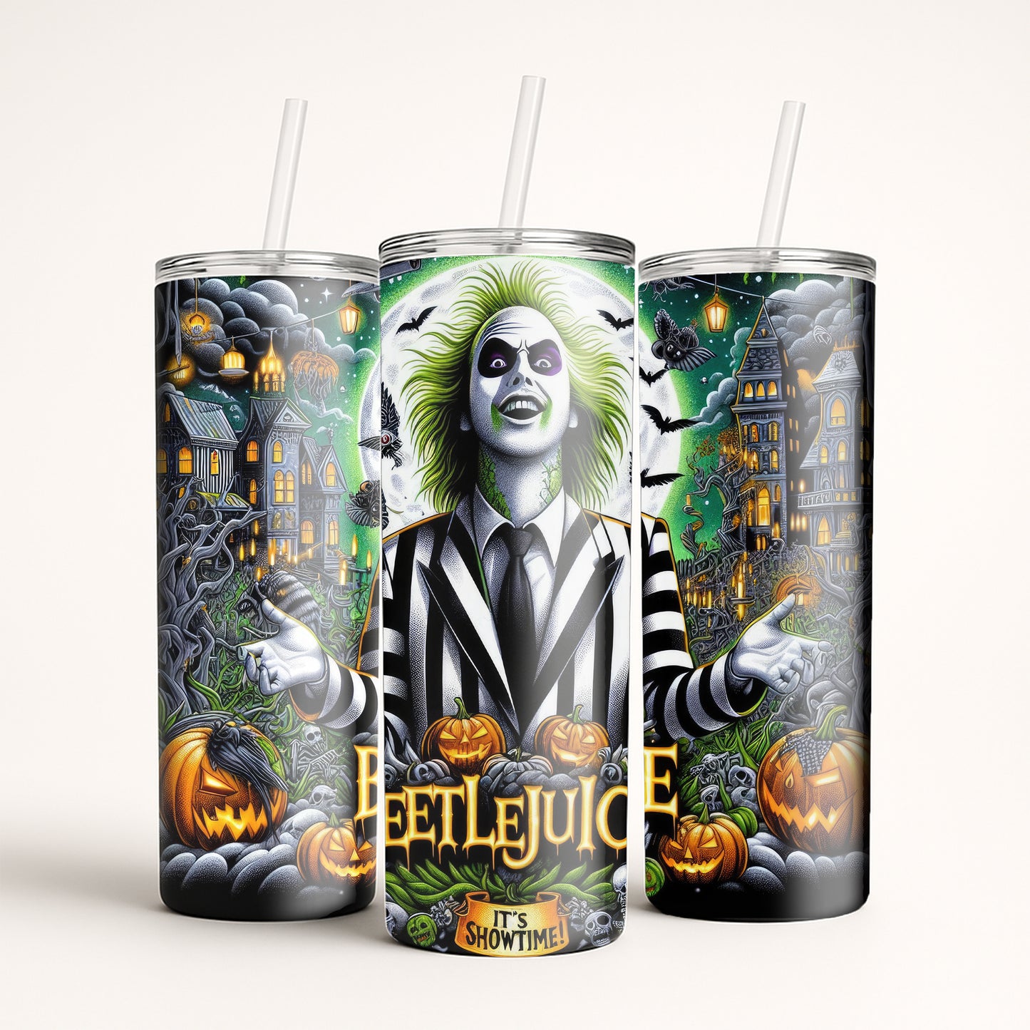 Beetlejuice - It's Showtime Tumbler