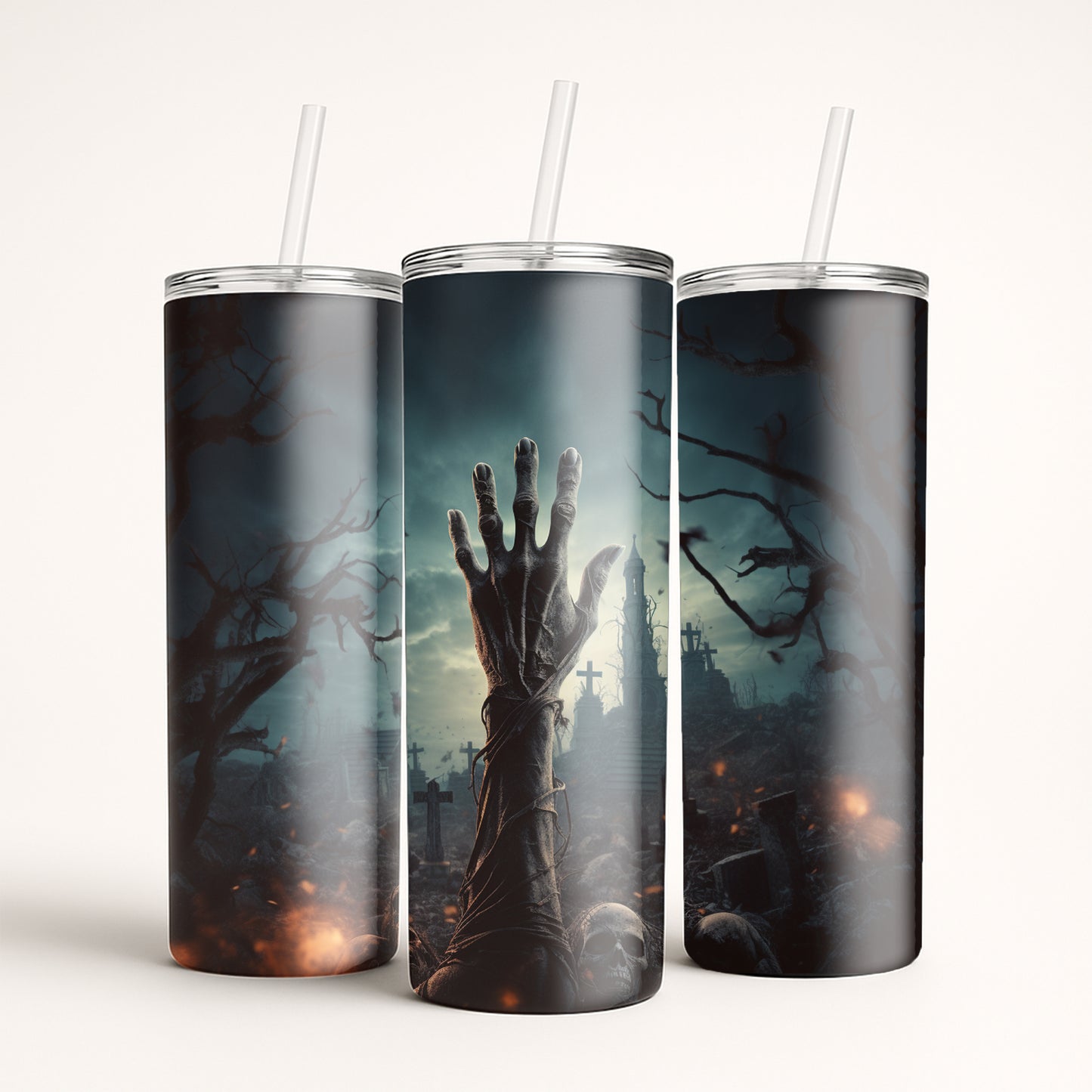 Zombie Arm Rising Tumbler