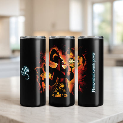 Jafar Phenomenal Cosmic Power - Shadow Lit Personalizable Tumbler