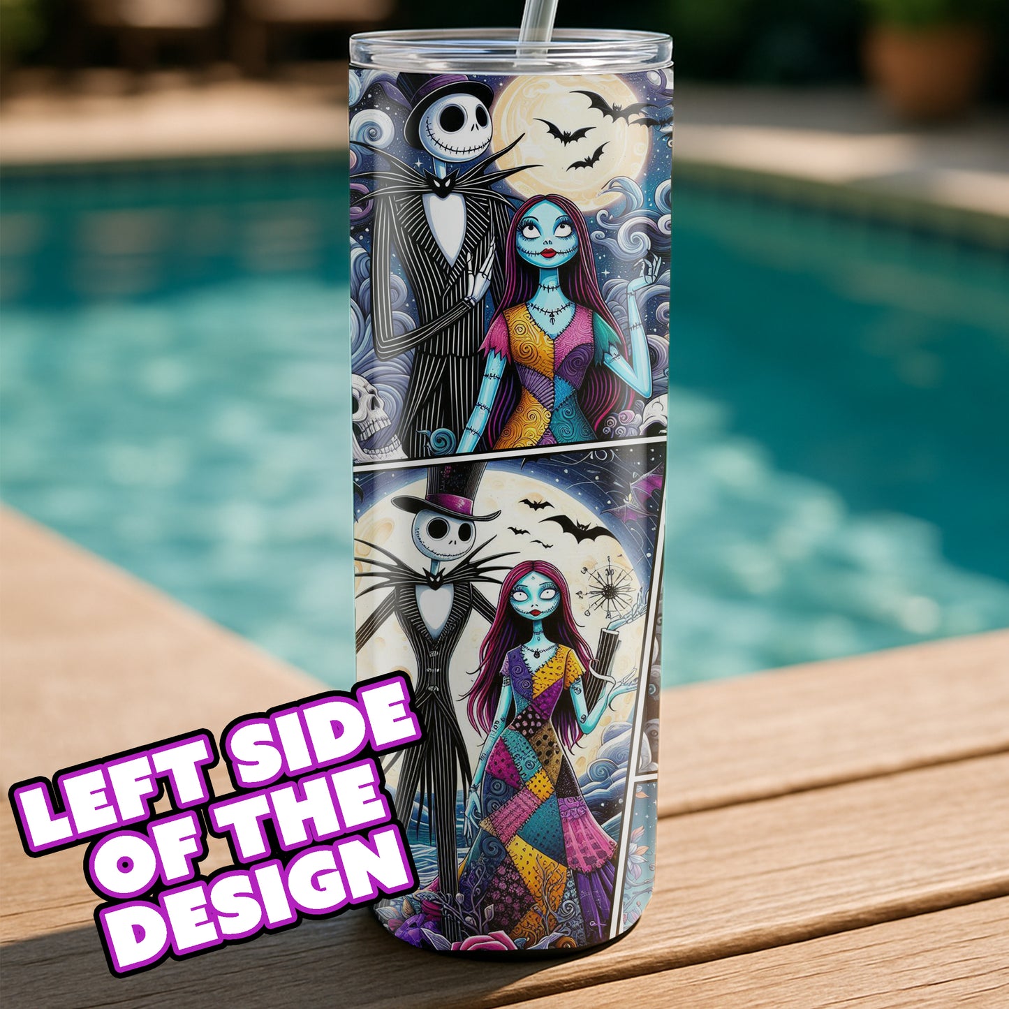 Jack and Sally - Eternal Love Tumbler