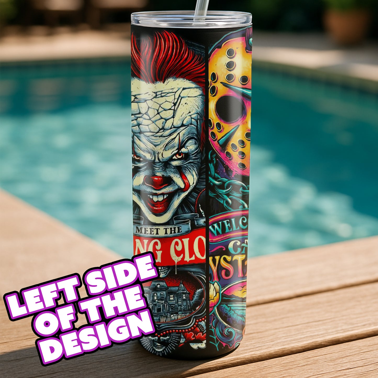 Killer Neighborhood Watch Tumbler