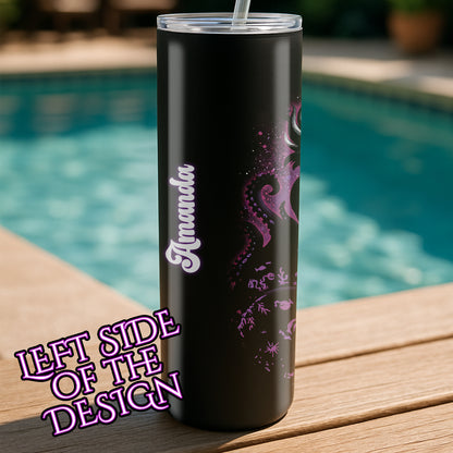 Ursula The Sea Witch - Shadow Lit Personalizable Tumbler