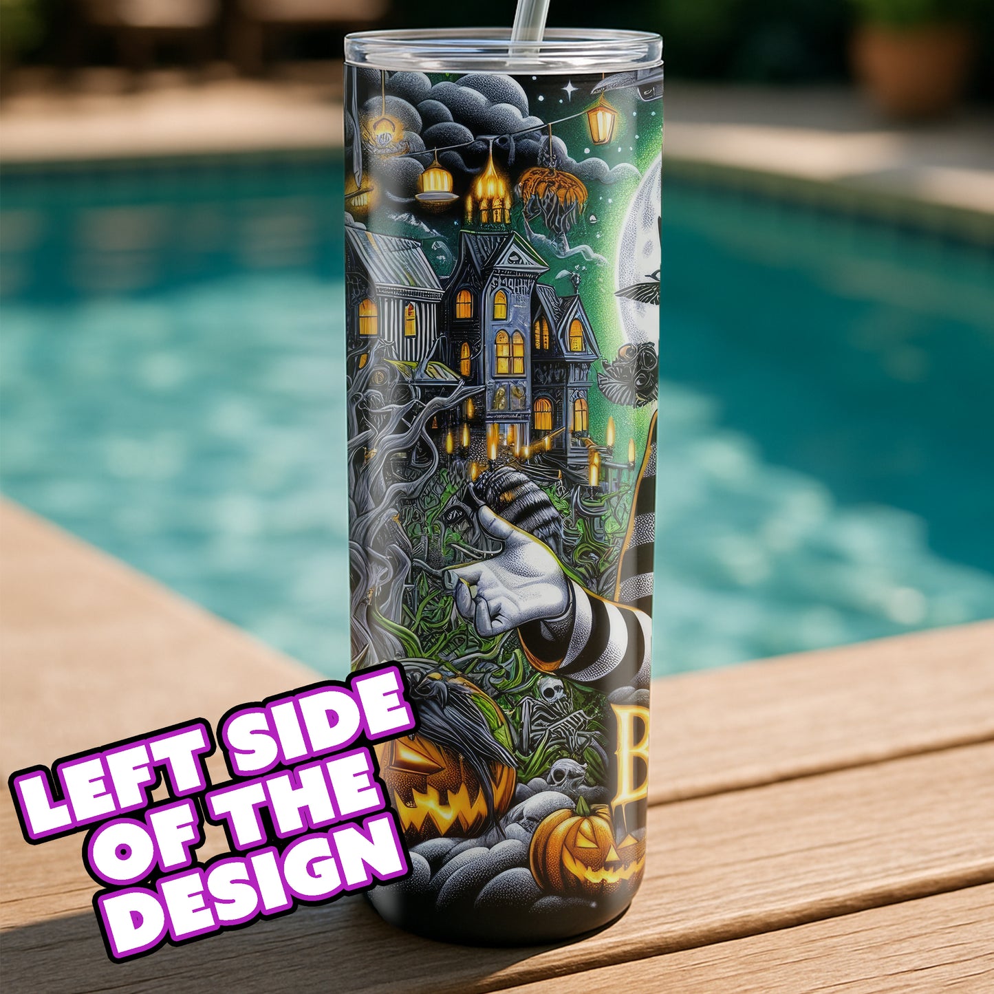 Beetlejuice - It's Showtime Tumbler