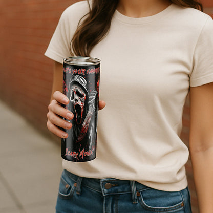 What's Your Favorite Scary Movie Scream Tumbler