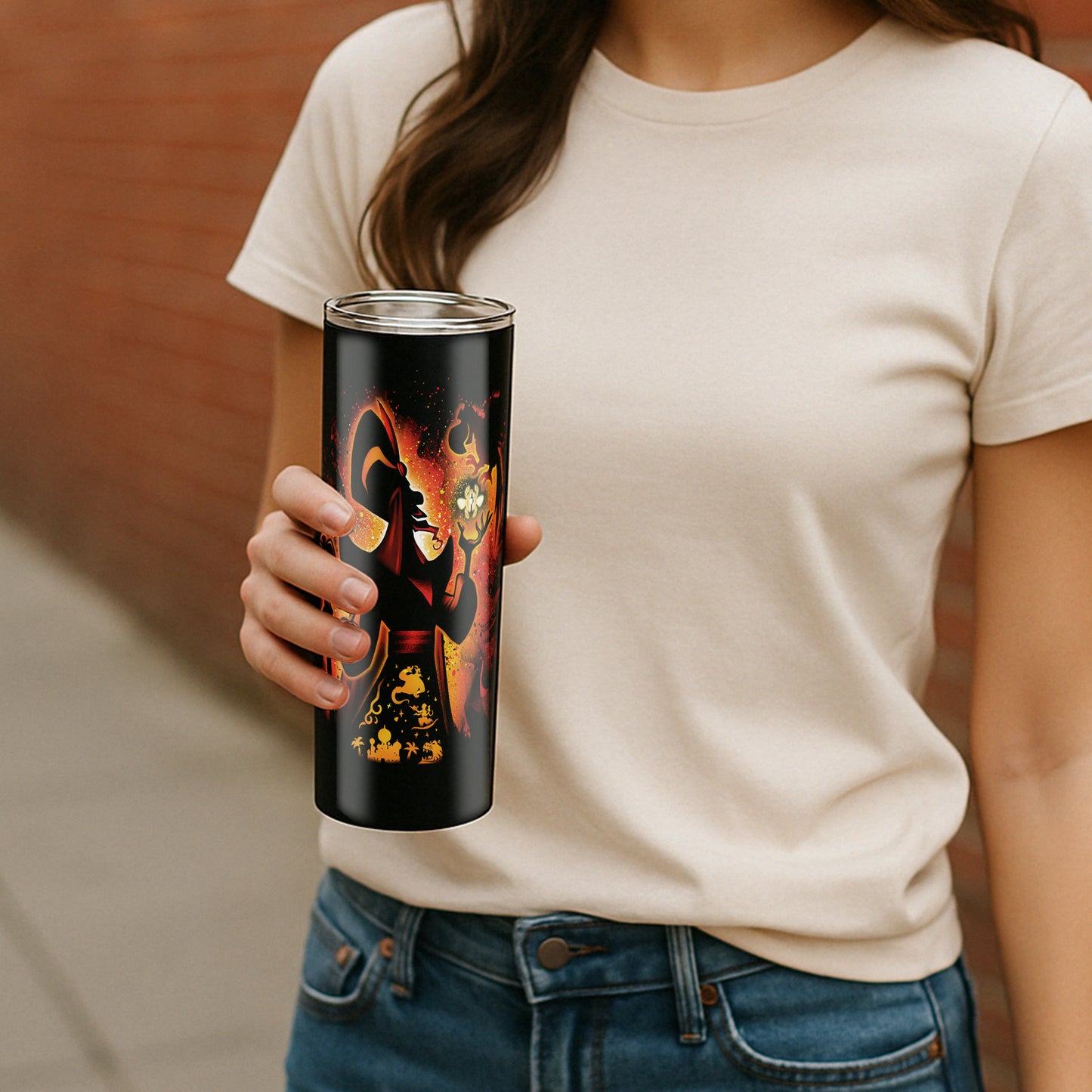 Jafar Phenomenal Cosmic Power - Shadow Lit Personalizable Tumbler