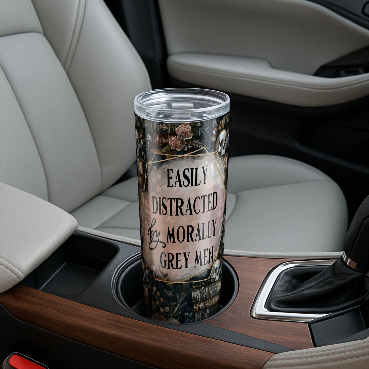 Easily Distracted by Morally Grey Men Tumbler