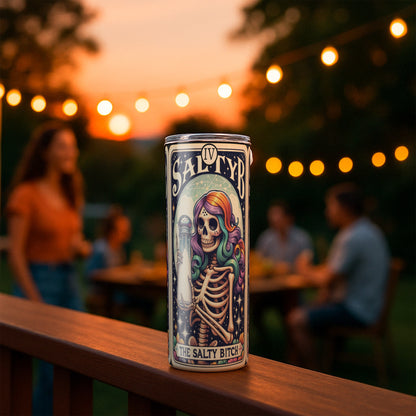 The Salty Bitch - Sarcastic Tarot Card Tumbler