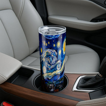 Starry Night Tumbler - Stained Glass Edition