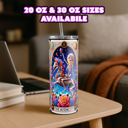 The Audacity - Sarcastic Tarot Card Tumbler