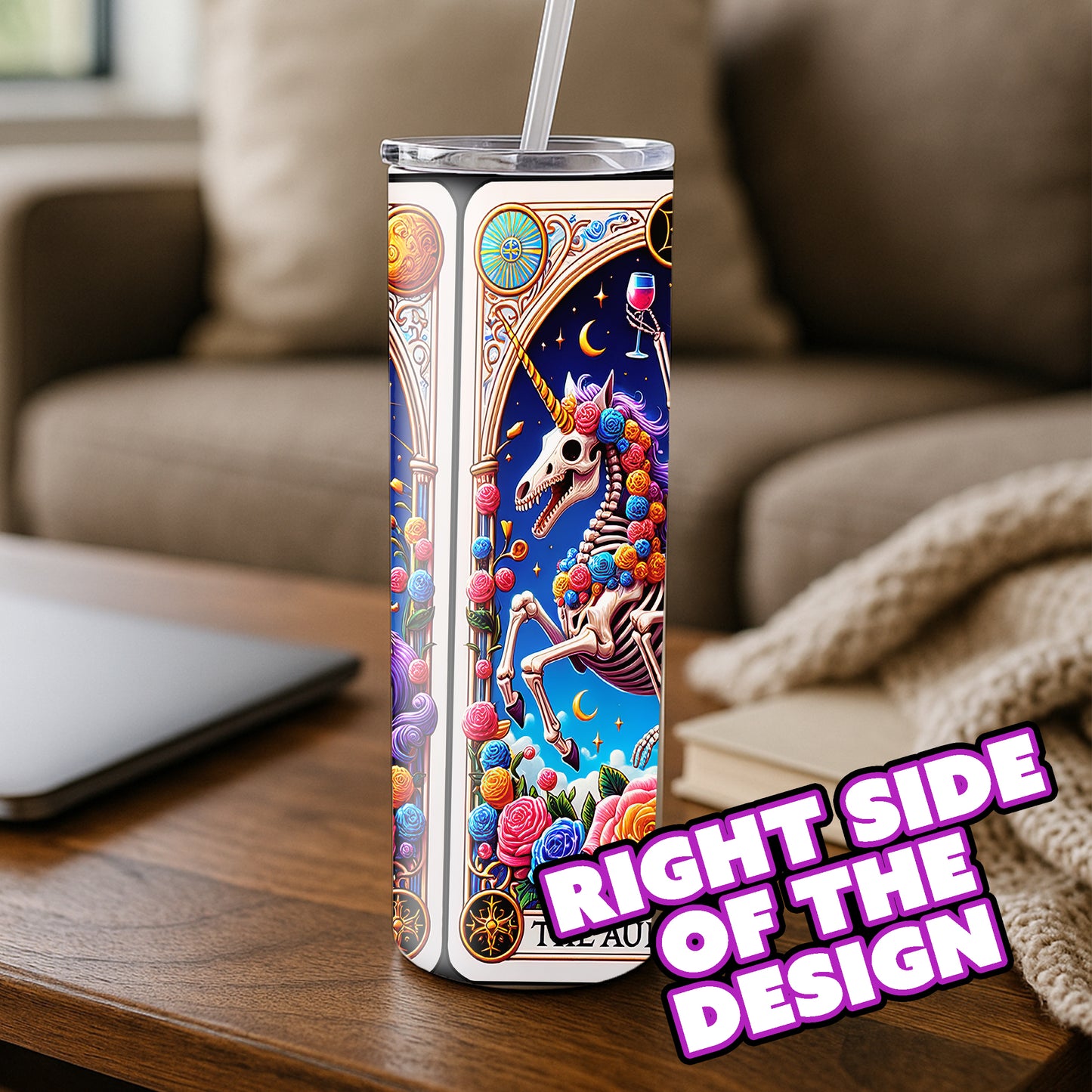 The Audacity - Sarcastic Tarot Card Tumbler