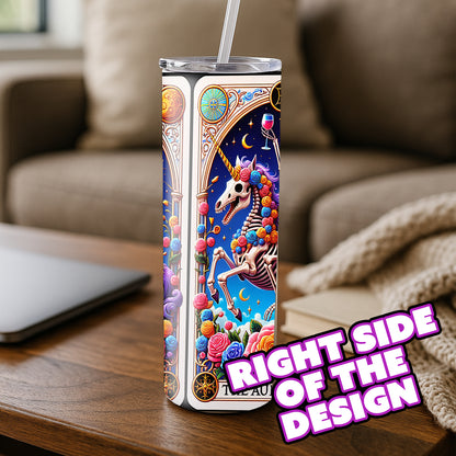 The Audacity - Sarcastic Tarot Card Tumbler